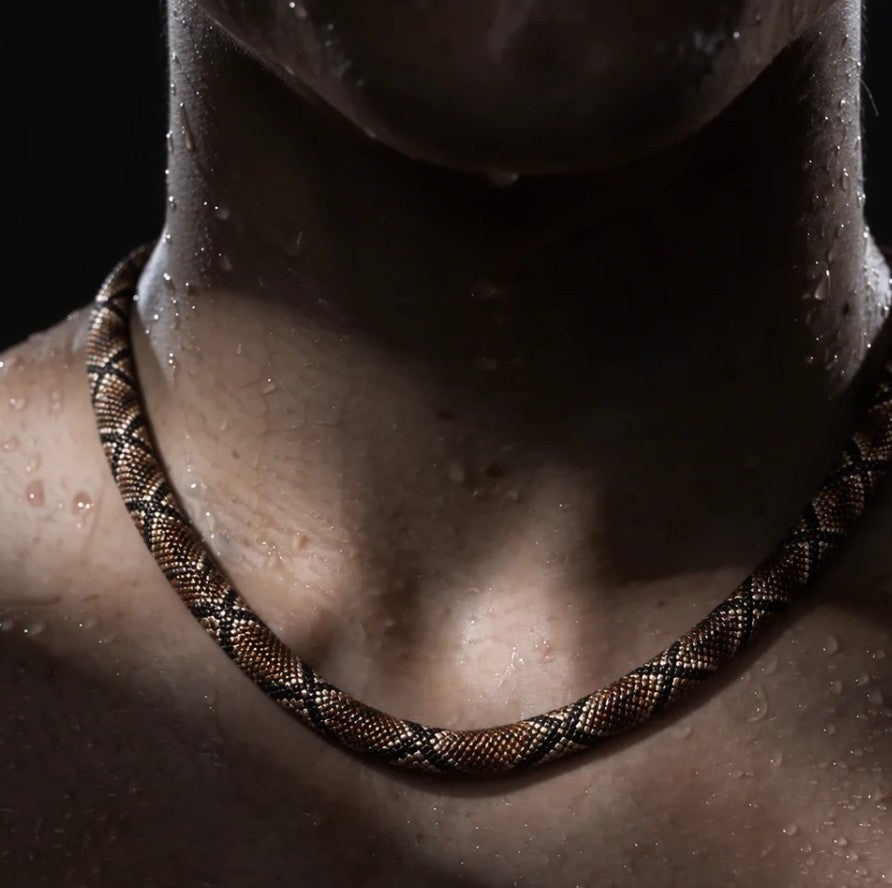 SERPENT NECKLACE - A SYMBOL OF MYSTERY & POWER