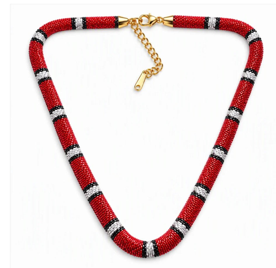 SERPENT NECKLACE - A SYMBOL OF MYSTERY & POWER