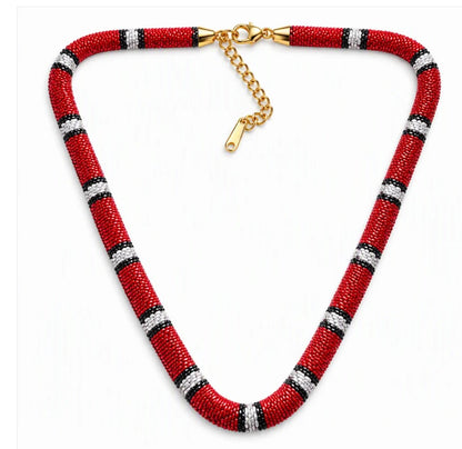 SERPENT NECKLACE - A SYMBOL OF MYSTERY & POWER