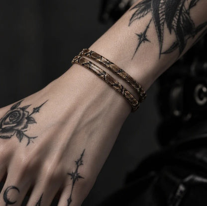 SERPENT NECKLACE - A SYMBOL OF MYSTERY & POWER